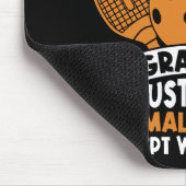 Coole Pickleball Opa Speler Muismat (Hoek)