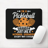 Coole Pickleball Opa Speler Muismat (Met muis)