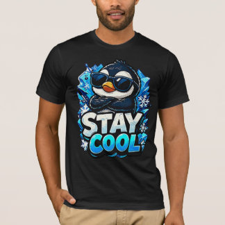 coole pinguïn  t-shirt