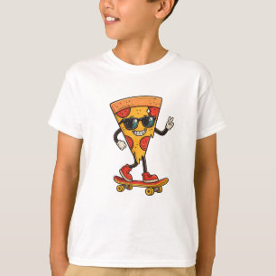Coole Pizza Skater T-shirt