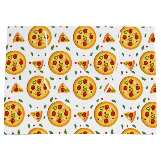 coole pizzaliefhebber groot cadeauzakje (Voorkant)