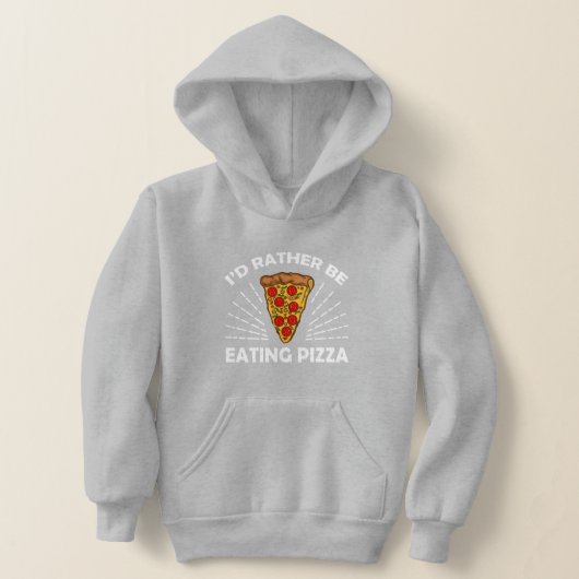 coole pizzaliefhebbers unisex (Laagn)