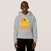 coole pizzaliefhebbers unisex Hoodie (Voorkant volledig)