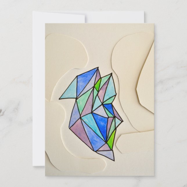 coole platte kaart (Voorkant)