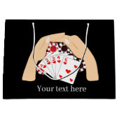 coole poker - nacht tekstcasino toevoegen groot cadeauzakje (Voorkant)