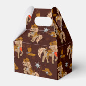 coole politieagent, paard betrapt bedankdoosjes (Achterkant)