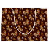 coole politieagent, paard betrapt groot cadeauzakje (Achterkant)