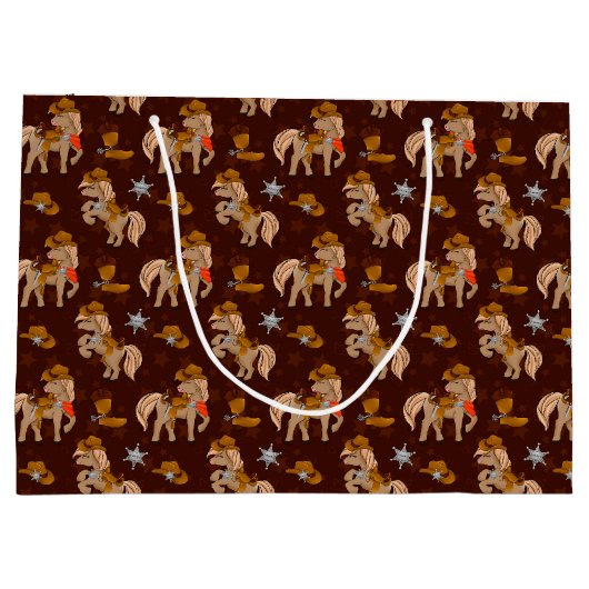 coole politieagent, paard betrapt groot cadeauzakje (Achterkant)