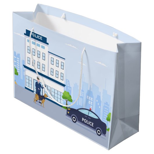 coole politiepost groot cadeauzakje (Achterkant Gekanteld)