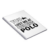 Coole poloshirt ontwerpen notitieboek (Rechterzijde)