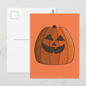 Coole Pompoen Briefkaart (Voorkant / Achterkant)