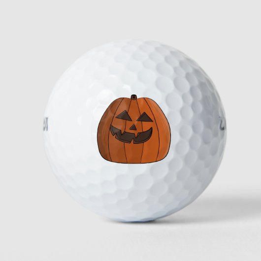 Coole Pompoen Golfballen (Voorkant)