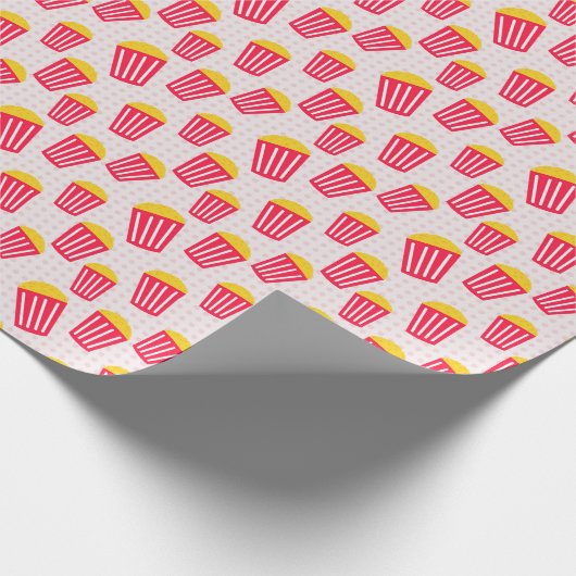 coole popcorn filmpartij cadeaupapier (Hoek)