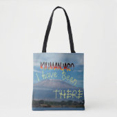 Coole Populaire Wandelbare Klimbare Mount Kilimanj Tote Bag (Voorkant)