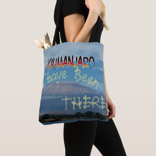 Coole Populaire Wandelbare Klimbare Mount Kilimanj Tote Bag (Dichtbij)