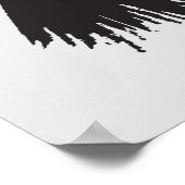 coole Poster van Halloween woordpartij (Hoek)