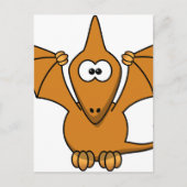 coole pterodactylus briefkaart (Voorkant)