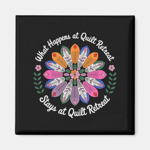 Coole Quiltkunst Voor Mannen Vrouwen Naaien Quilt Magneet