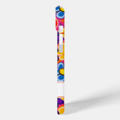 Coole Retro Bloem Personalized Case-Mate iPhone Case (Achterkant / Links)