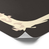 coole retro home theater woordkunst poster (Hoek)