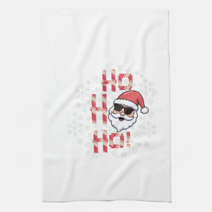 Coole Retro Kerstman Kerst Ovenwant Se Theedoek