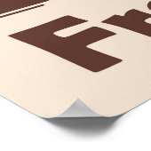 coole retro pizza poster (Hoek)