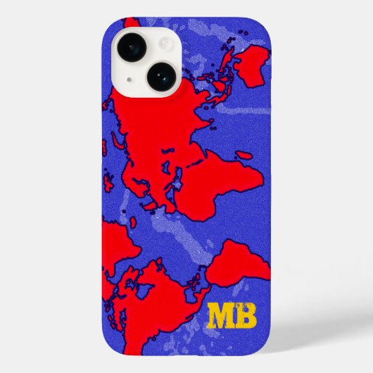 coole rode rode kool van monde Case-Mate iPhone case (Achterkant)