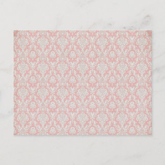 coole roze patroon briefkaart