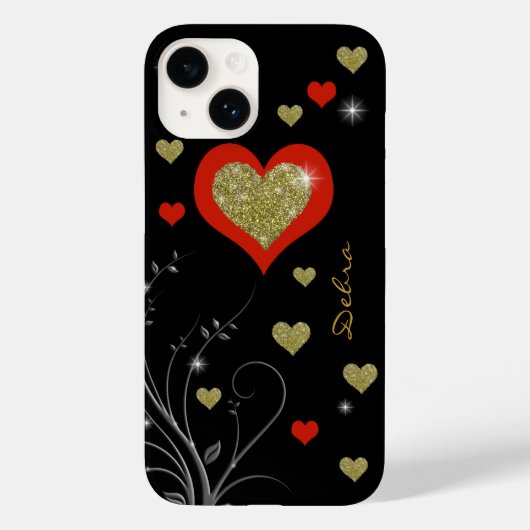 coole, schattige en meisjesharten Case-Mate iPhone case (Achterkant)