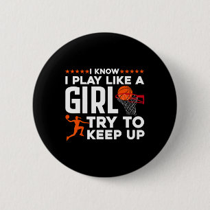 Coole Schets Voor Meisje Vrouwen Universiteit Sche Ronde Button 5,7 Cm