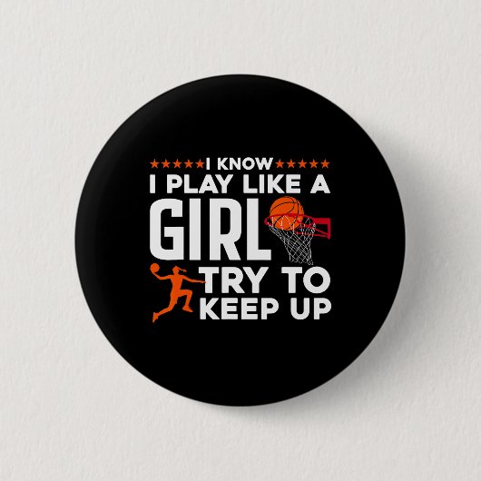 Coole Schets Voor Meisje Vrouwen Universiteit Sche Ronde Button 5,7 Cm (Voorkant)