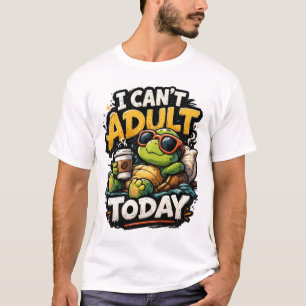coole schildpad t-shirt