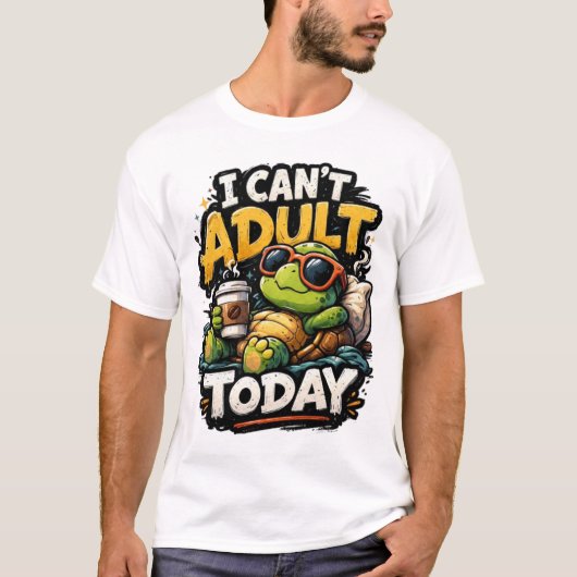 coole schildpad t-shirt (Voorkant)
