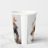 Coole Shih Tzu Niet leuk schattige Zonnebril party Papieren Bekers (Rechts)