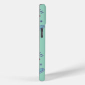 Coole Skateboarding Dachshund | Grappige Hond Kuns Case-Mate iPhone Case (Achterkant / Rechts)