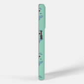 Coole Skateboarding Dachshund | Grappige Hond Kuns Case-Mate iPhone Case (Achterkant / Rechts)