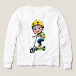 Coole Skater Jongen Anime Kunst