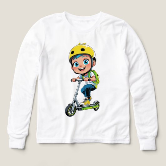 Coole Skater Jongen Anime Kunst (Voorkant)