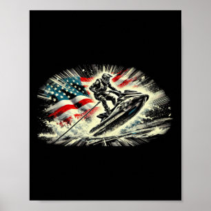 Coole Ski Voor Mannen Vrouwen Skiërs Us Amerikaans Poster