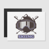 Coole skihelm  (Voorkant / Achterkant)
