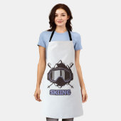 Coole skihelm schort (Gedragen)