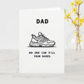 Coole Sneaker Vaders Dag Kaart (Gele Bloem)