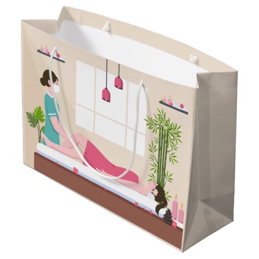 coole spa - partijliefhebbers voegen tekst toe groot cadeauzakje (Achterkant Gekanteld)