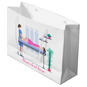 coole spa party liefhebbers voegen tekst toe Grote Groot Cadeauzakje