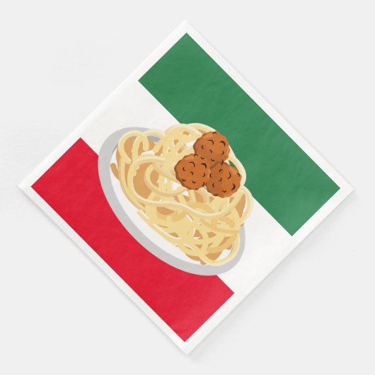 coole spaghetti - meatball servet (Hoek)