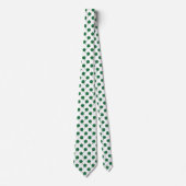 Coole St. Patrick's Day vierbladige klaver Stropdas (Voorkant)