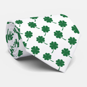 Coole St. Patrick's Day vierbladige klaver Stropdas