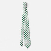 Coole St. Patrick's Day vierbladige klaver Stropdas (Achterkant)