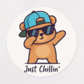 Coole Stickers. Labels (Design 1)