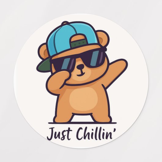 Coole Stickers. Labels (Design 1)